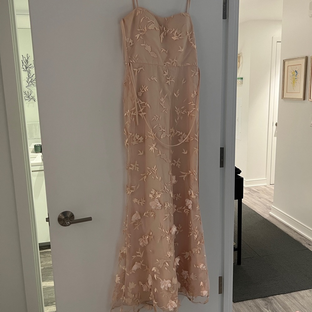 Marchesa Notte Bridesmaid dress - blush pink
